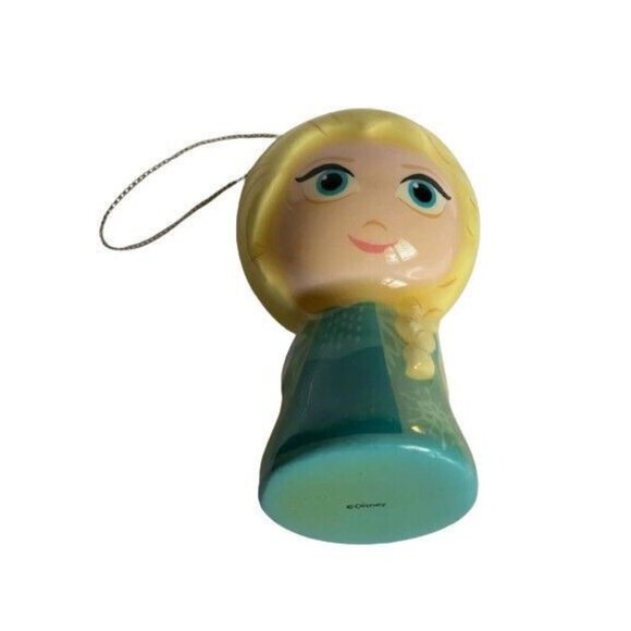 Hallmark Disney Frozen Elsa Christmas Tree Ornament Decoupage NEW Plastic - Picture 2 of 4